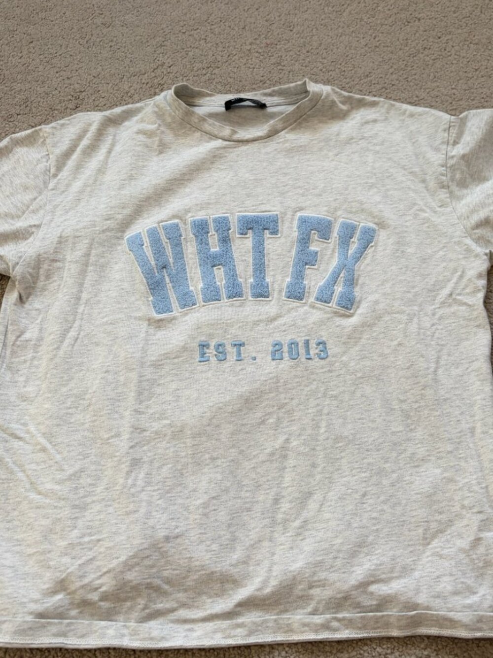 White Fox Oversized Tee Size S/M